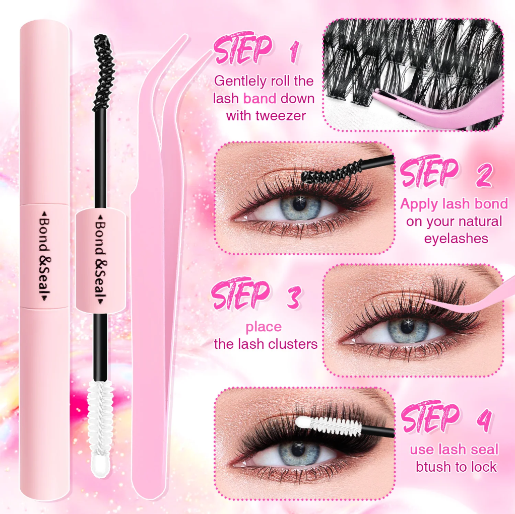 Luxe Cat Eye Lash Clusters